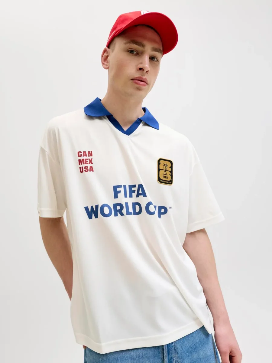 CAMISETA RELAXED POLO FIFA - Snow White - Imagen 4