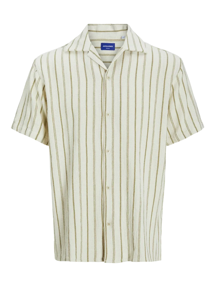 CAMISA RELAXED RAYAS COBA - Cedar - Imagen 8