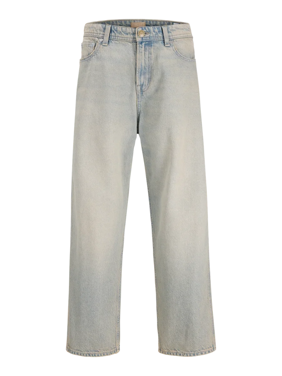 JEAN BAGGY TIRO ALTO ALEX 502 JNR - Light Blue Denim - Imagen 6