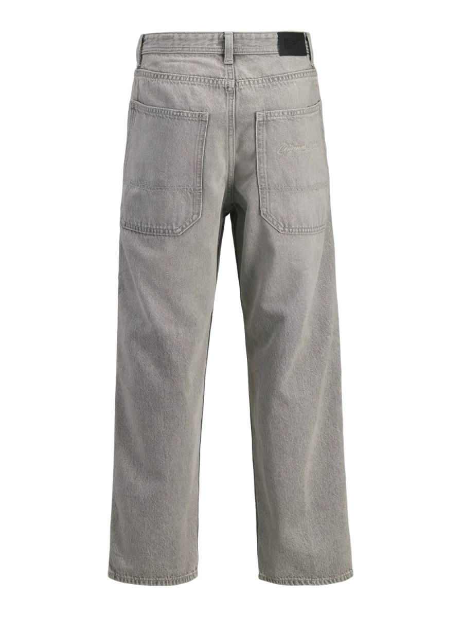 JEAN BAGGY TIRO ALTO ALEX 504 JNR - Grey Denim - Imagen 7