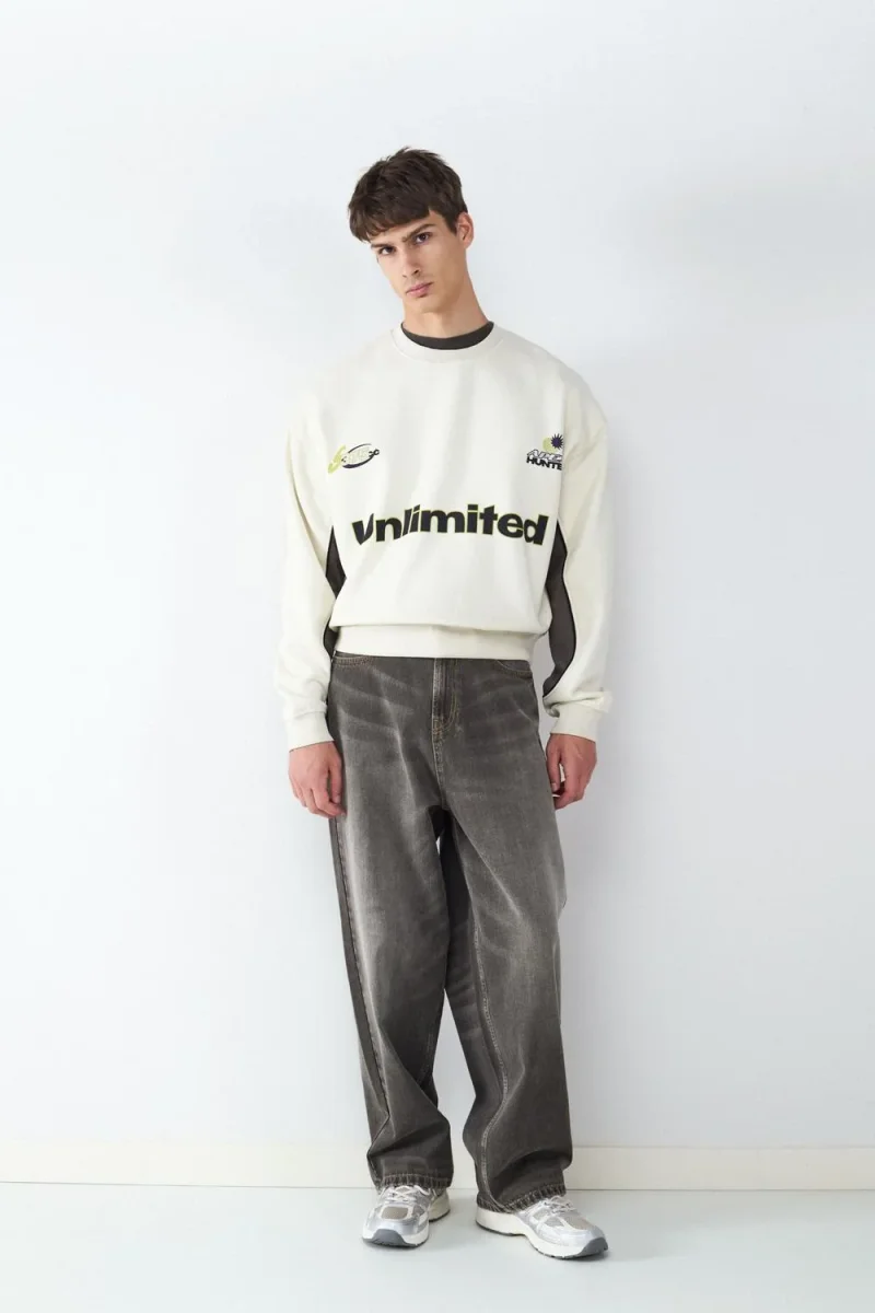 BUZO RELAXED FOOTBALL BMK-White - Imagen 3