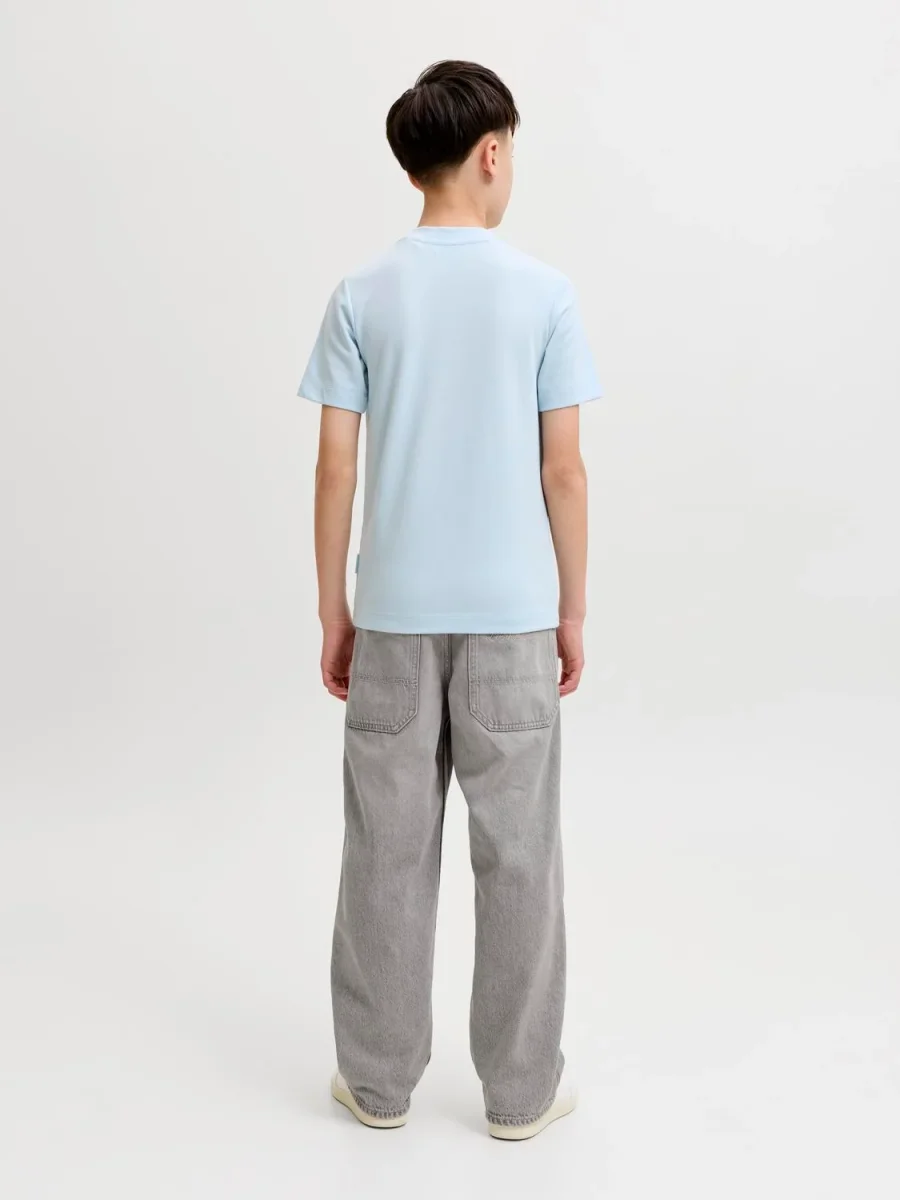 JEAN BAGGY TIRO ALTO ALEX 504 JNR - Grey Denim - Imagen 5