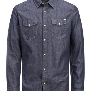 CAMISA DE JEAN SHERIDAN - Dark Denim Fit:SLIM