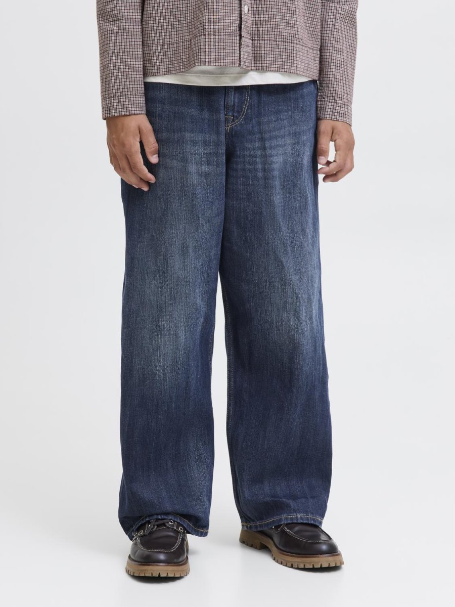 JEAN BAGGY TIRO BAJO RON 117 JNR - Blue Denim