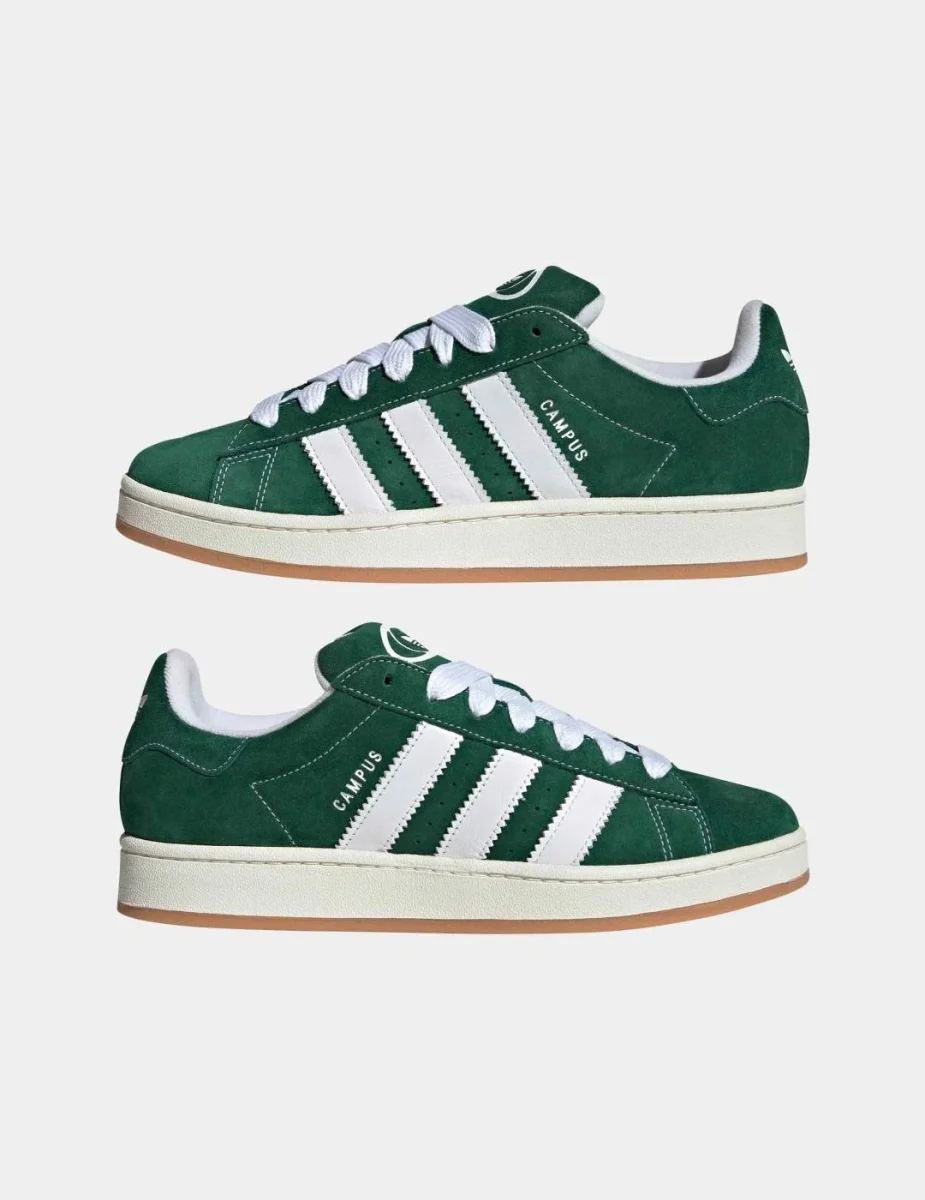 Zapatillas ADIDAS CAMPUS 00S - Dark Green/White - Imagen 4