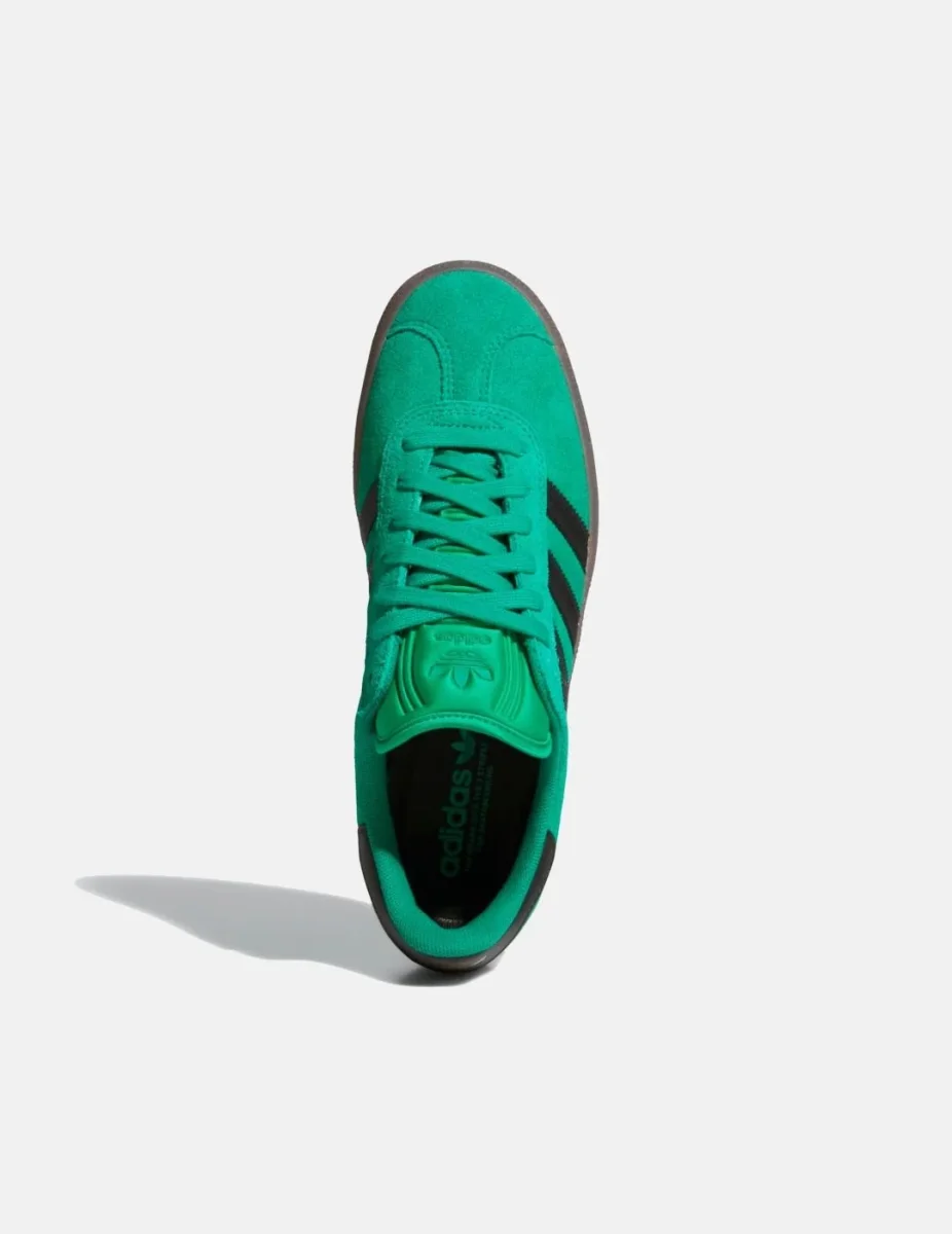 Zapatillas ADIDAS GAZELLE ADV - Court Green/Black/Gum - Imagen 5