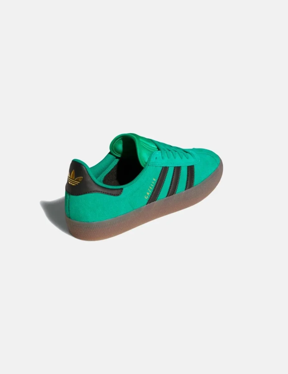 Zapatillas ADIDAS GAZELLE ADV - Court Green/Black/Gum - Imagen 8
