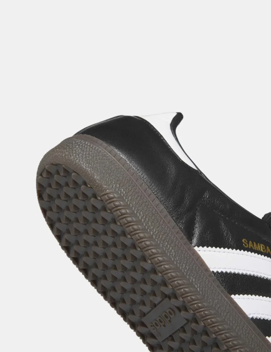 Zapatillas ADIDAS SAMBA ADV - Black/White/Gum - Imagen 6