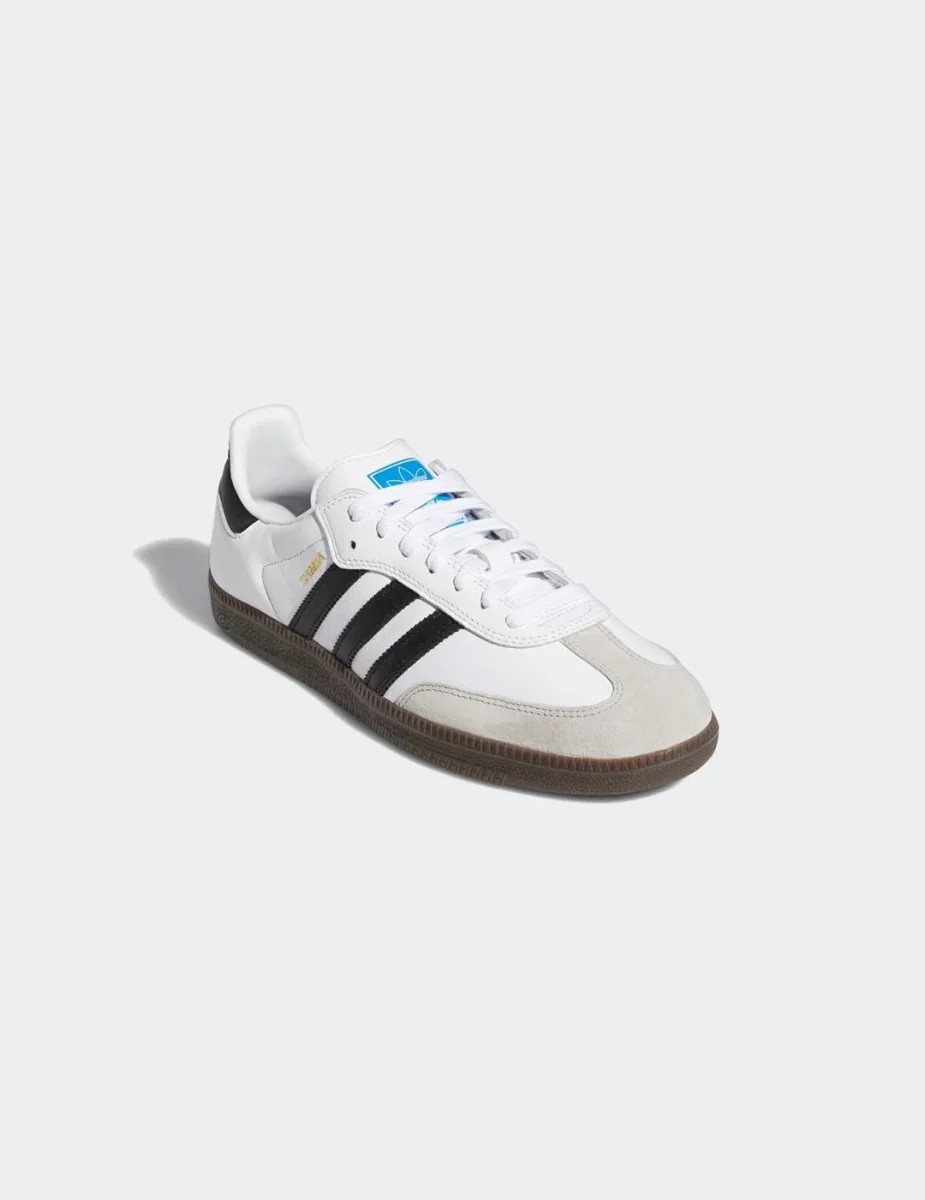 Zapatillas ADIDAS SAMBA ADV - White/Black/Gum - Imagen 3