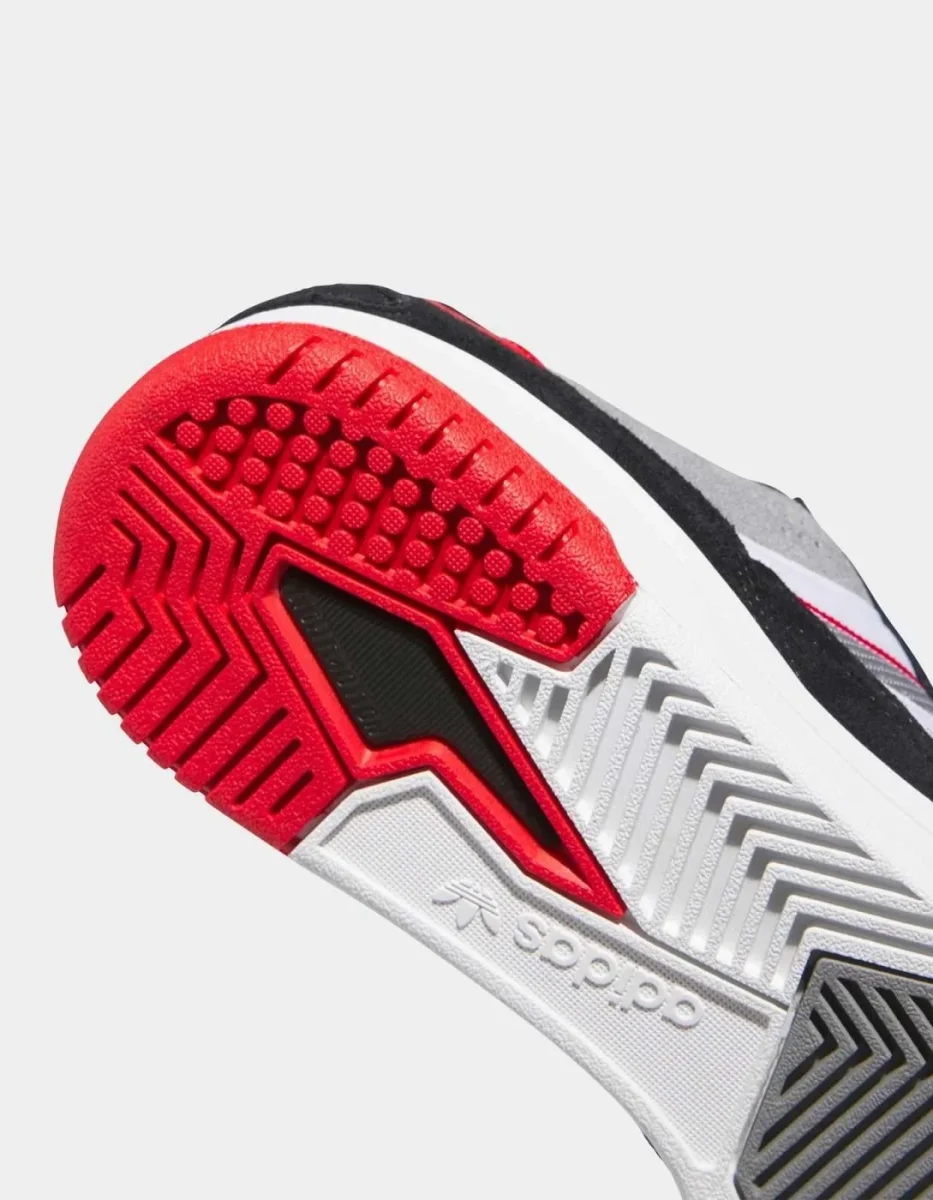 Zapatillas ADIDAS TEKKIRA CUP - Black/White/Better Scarle - Imagen 8