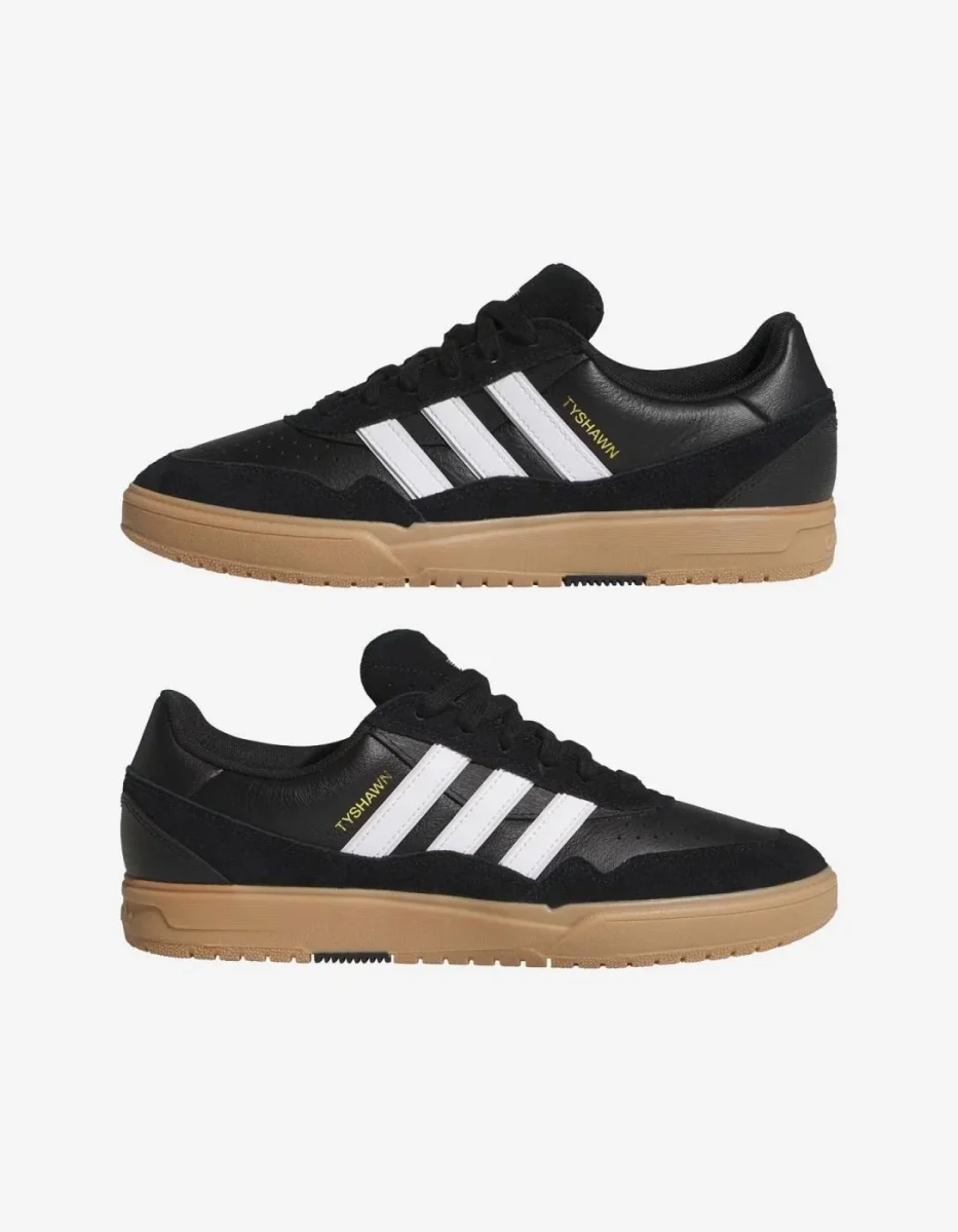 Zapatillas ADIDAS TYSHAWN II - Black/White/Gum - Imagen 6