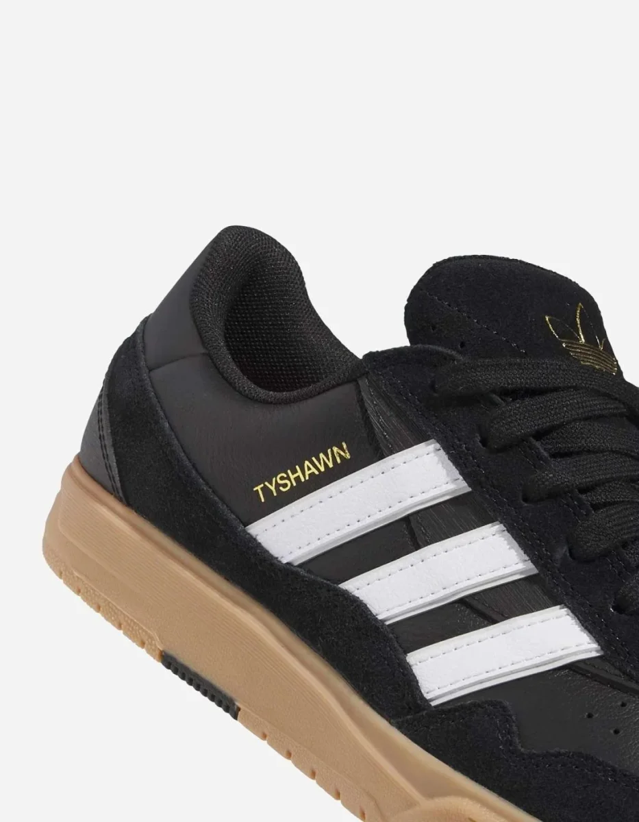 Zapatillas ADIDAS TYSHAWN II - Black/White/Gum - Imagen 7