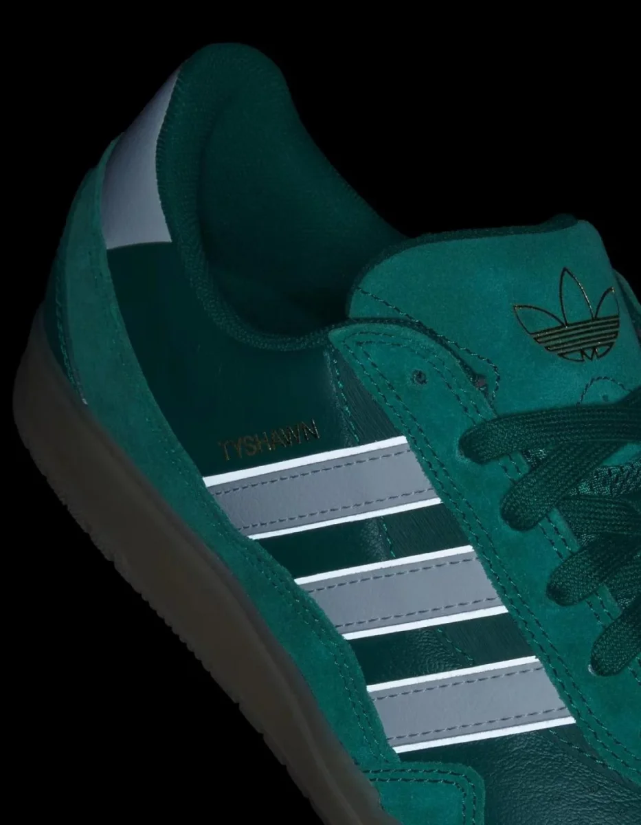 Zapatillas ADIDAS TYSHAWN II - Green/White/Gum - Imagen 4
