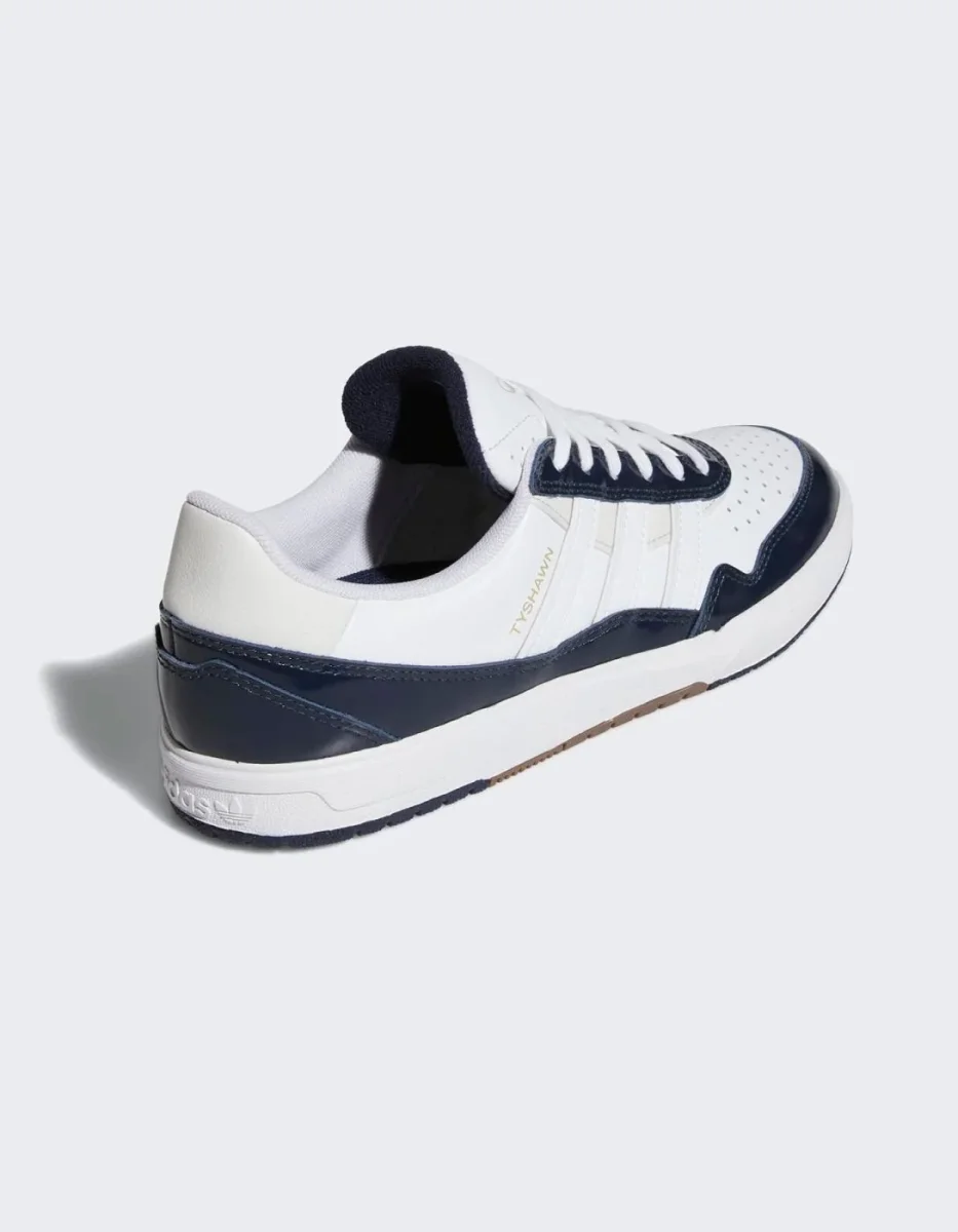 Zapatillas ADIDAS TYSHAWN II - White/Navy/ Grey One - Imagen 7