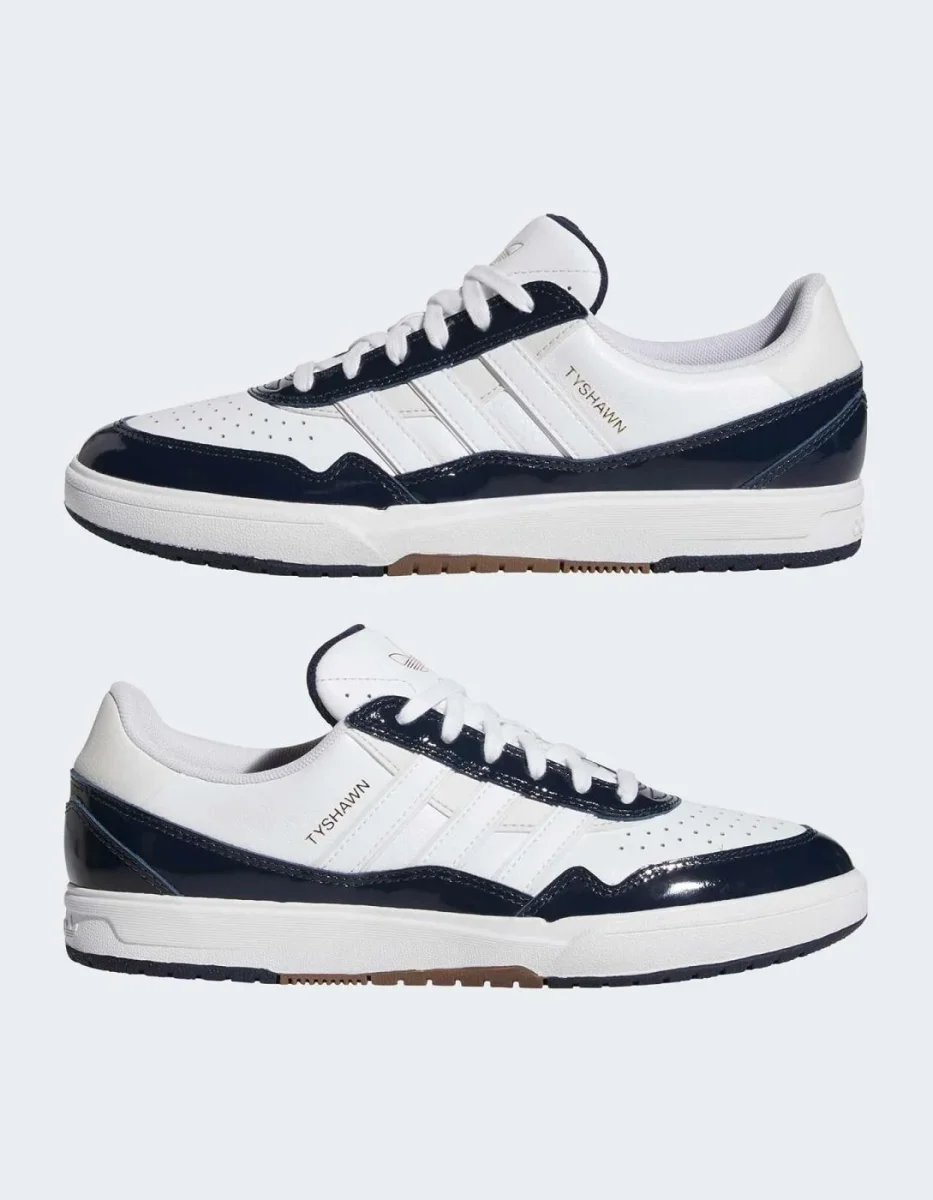 Zapatillas ADIDAS TYSHAWN II - White/Navy/ Grey One - Imagen 8