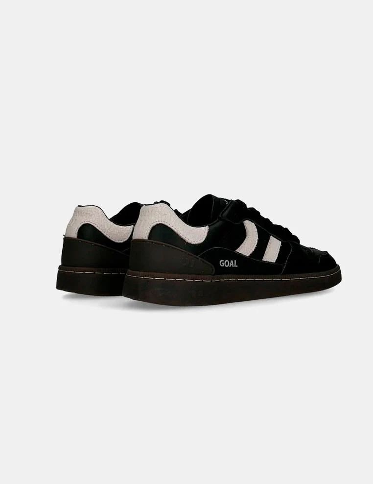 Zapatillas COOLWAY GOAL - Black Leather - Imagen 4