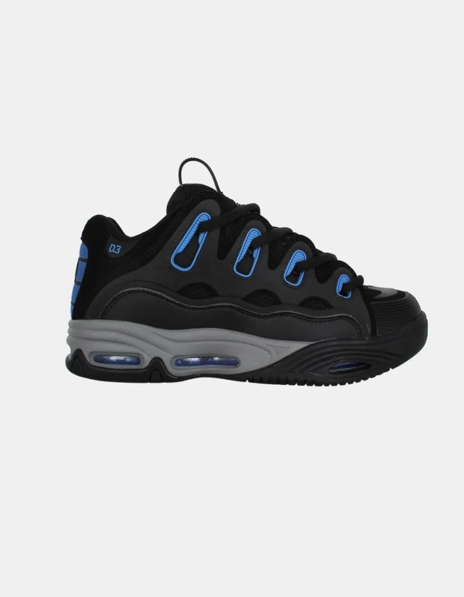 Zapatillas D3 2001 - Black/Grey/Blue - Imagen 2