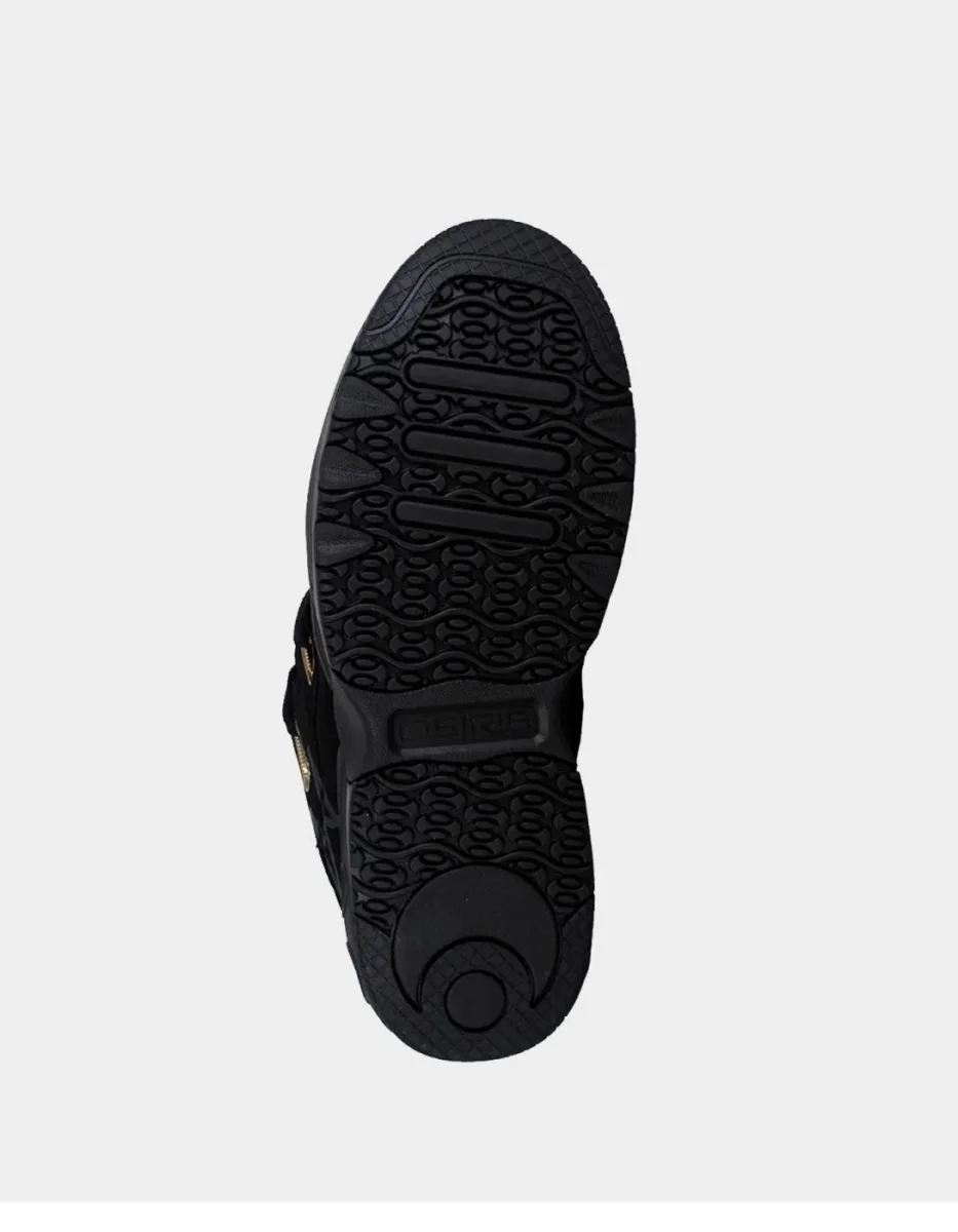 Zapatillas OSIRIS D3 OG - Black/Black/Gold - Imagen 4