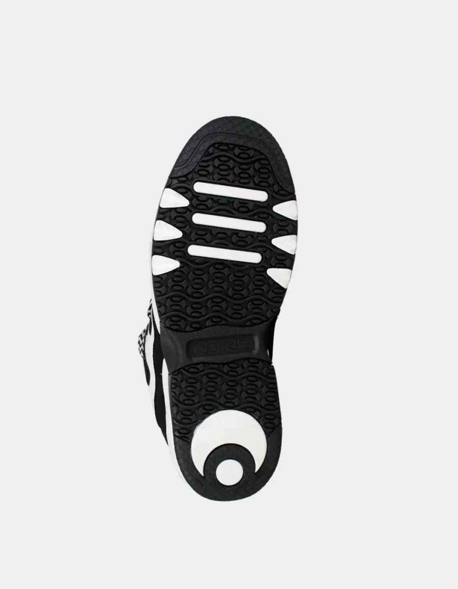 Zapatillas OSIRIS D3 OG - Black/White/Zigzag - Imagen 4