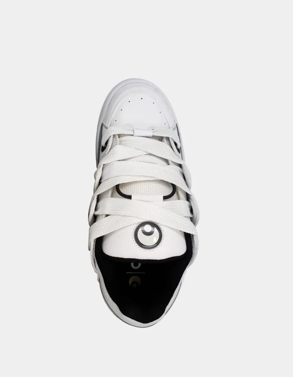 Zapatillas OSIRIS D3 OG - White/Grey/Baby Blue - Imagen 5