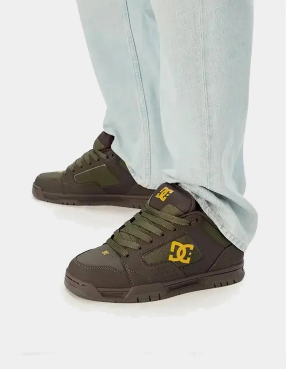 Zapatillas DC COILER - Dark Olive/Olive - Imagen 5