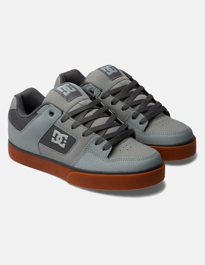 Zapatillas DC SHOES PURE - Carbon/Gum - Imagen 3