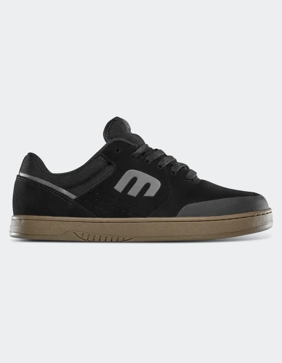 Zapatillas ETNIES MARANA - Black/Gum/Dark Grey - Imagen 2