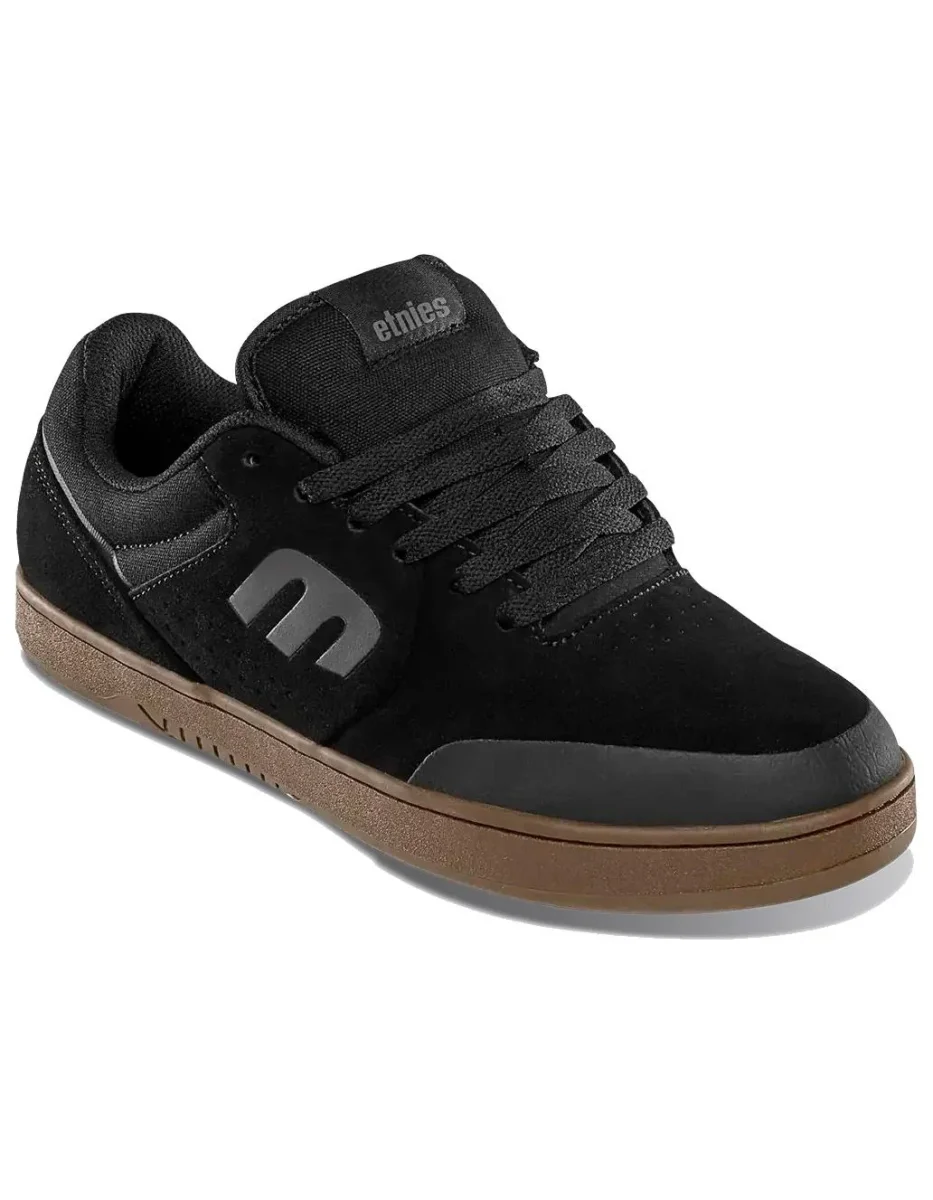 Zapatillas ETNIES MARANA - Black/Gum/Dark Grey - Imagen 7