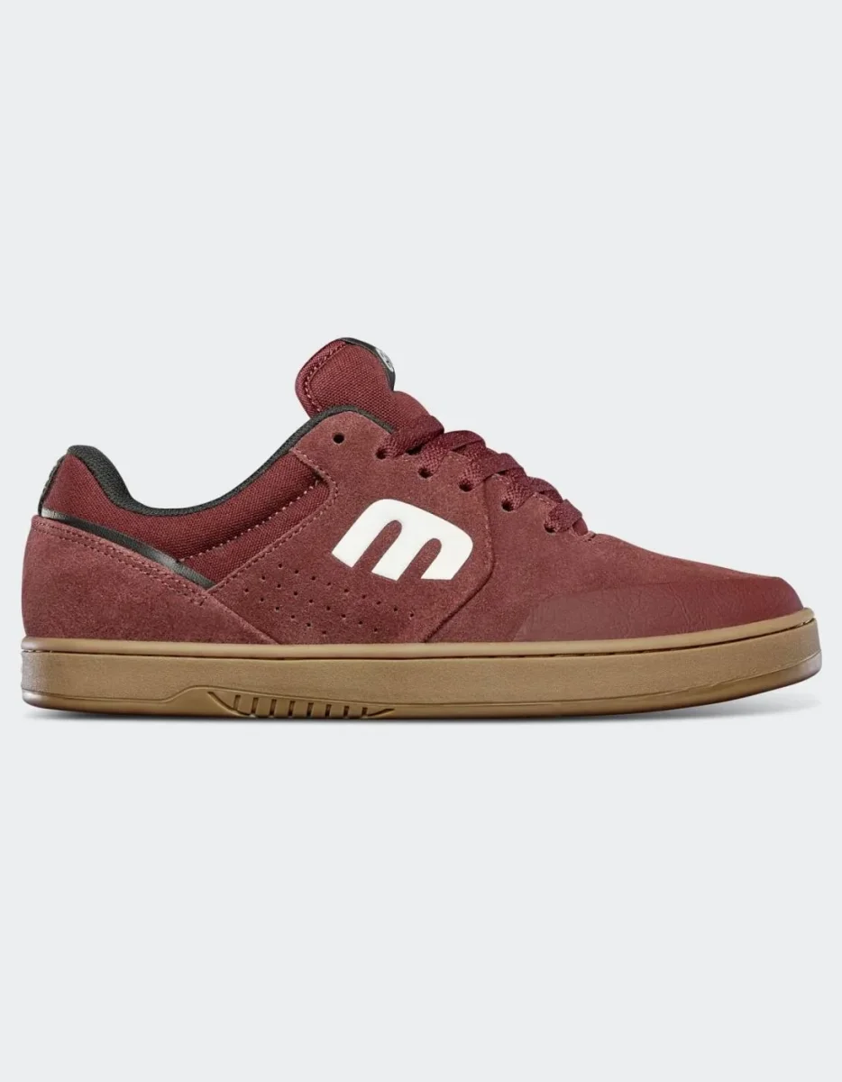 Zapatillas ETNIES MARANA - Maroon/Black/White - Imagen 2