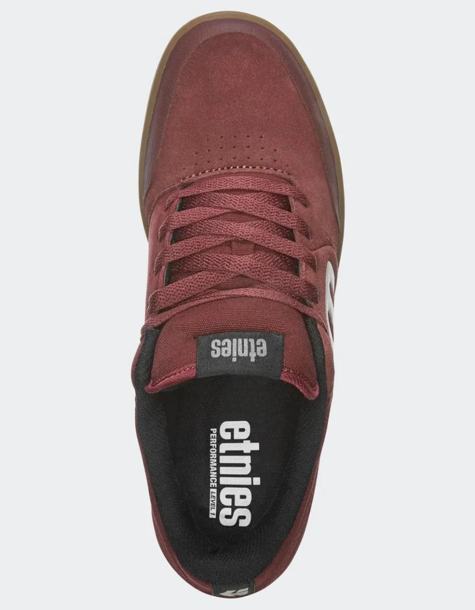 Zapatillas ETNIES MARANA - Maroon/Black/White - Imagen 4
