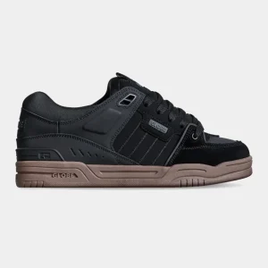 Zapatillas GLOBE FUSION - Black/Tobacco Gum
