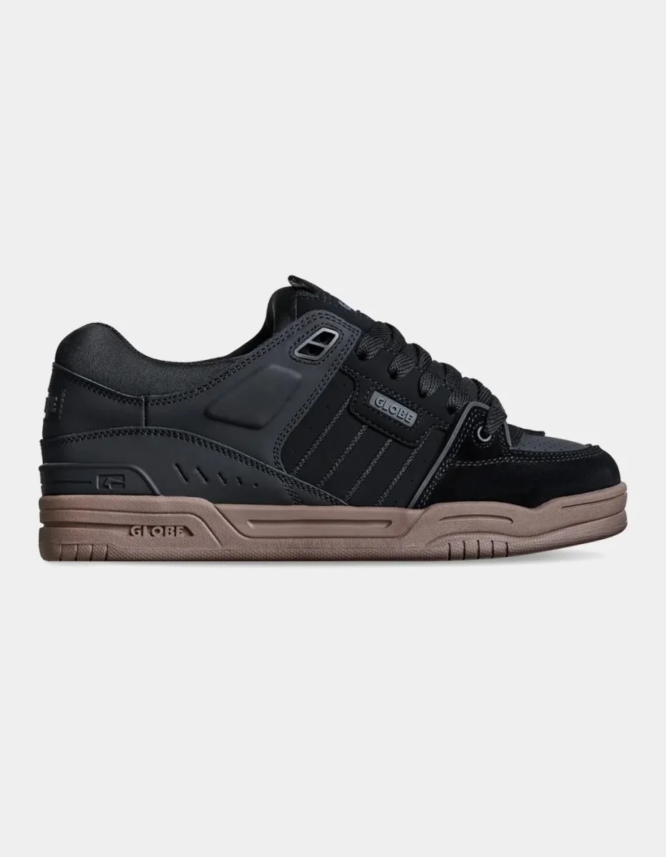 Zapatillas GLOBE FUSION - Black/Tobacco Gum - Imagen 2