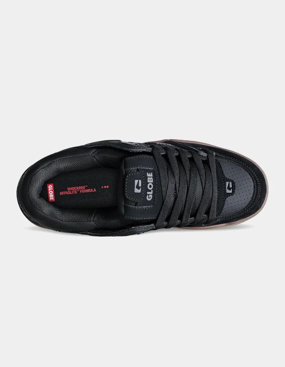 Zapatillas GLOBE FUSION - Black/Tobacco Gum - Imagen 4