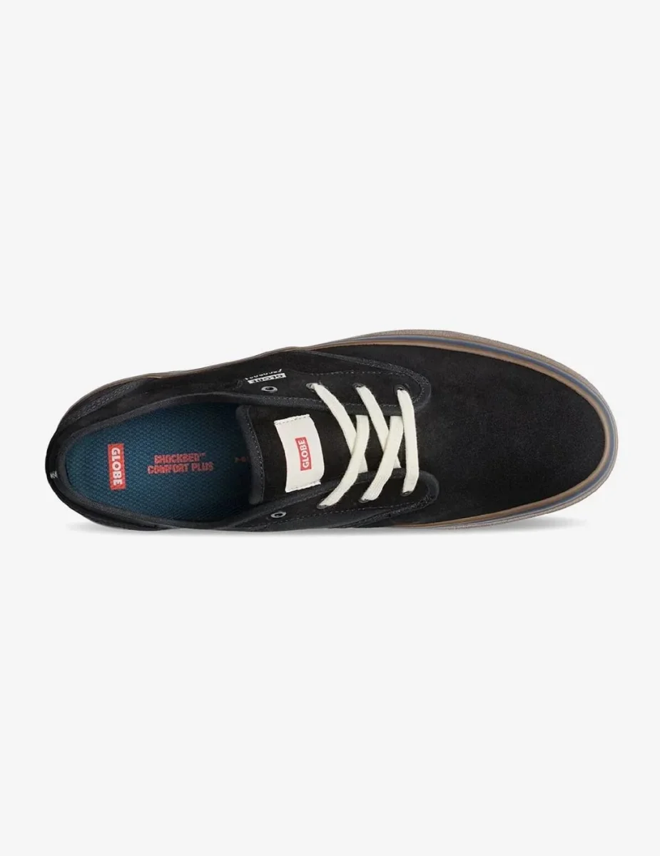 Zapatillas GLOBE MOTLEY II - Black/Gum - Imagen 4