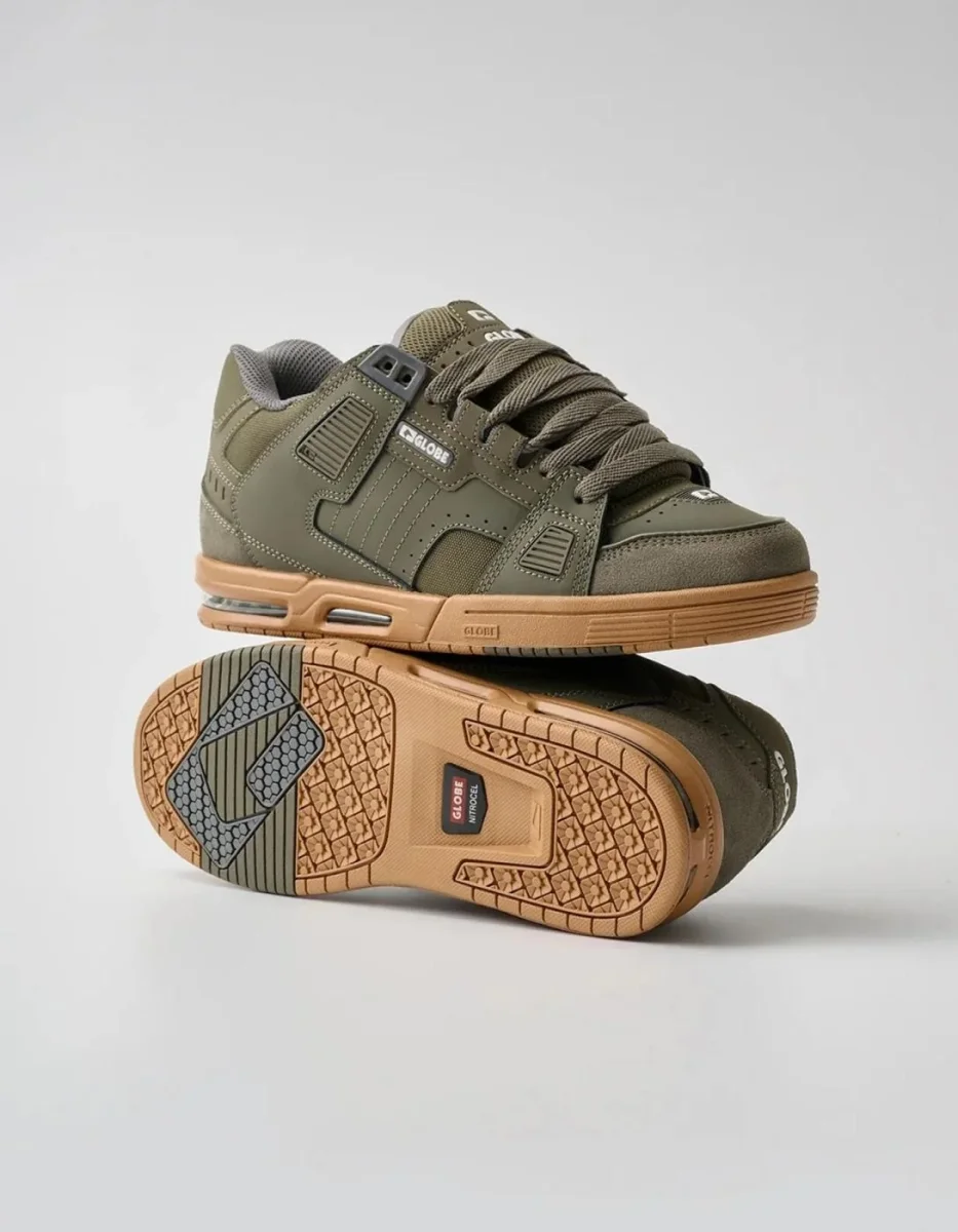 Zapatillas GLOBE SABRE - Moss/Gum - Imagen 5