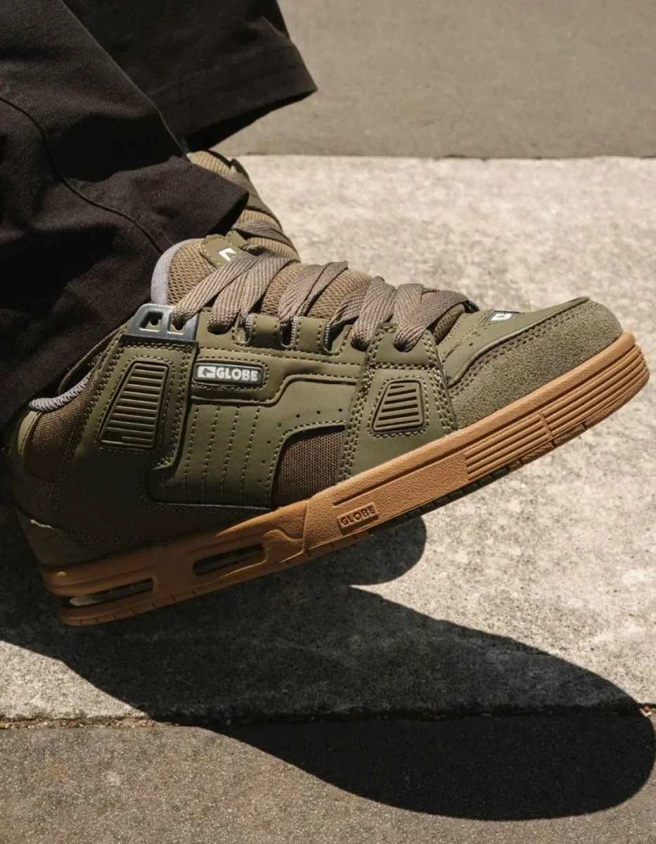 Zapatillas GLOBE SABRE - Moss/Gum - Imagen 6