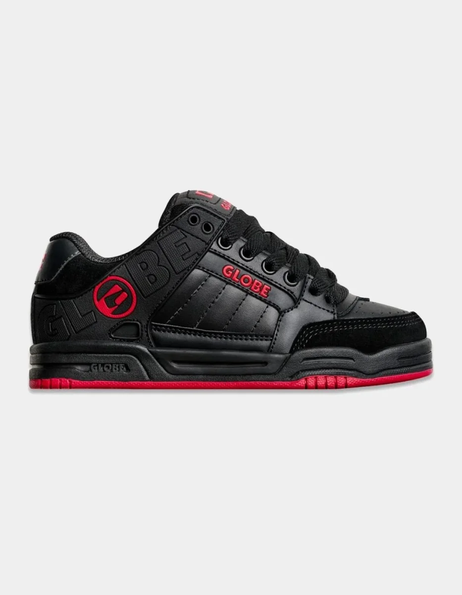 Zapatillas GLOBE TILT - Black/True Red - Imagen 2