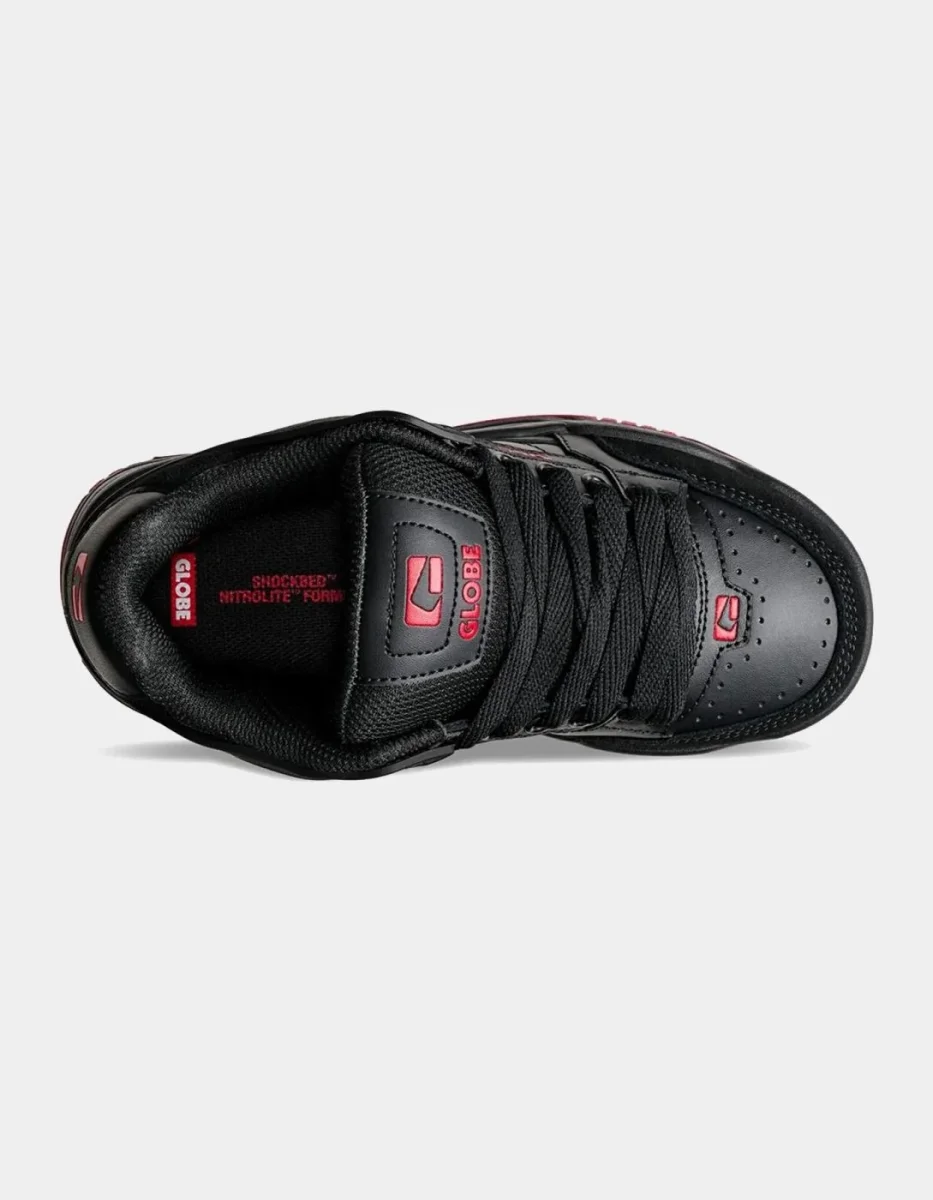 Zapatillas GLOBE TILT - Black/True Red - Imagen 3