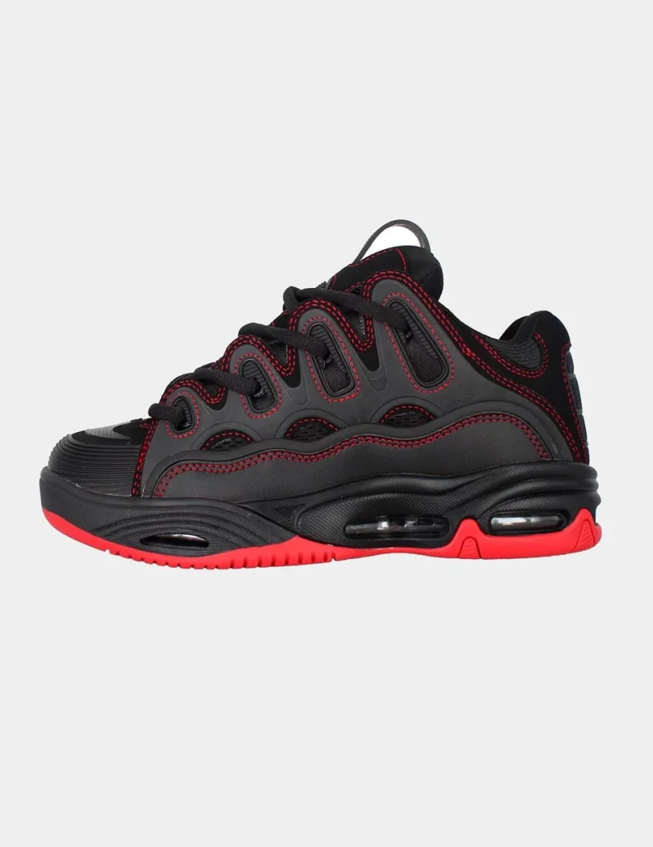 Zapatillas OSIRIS D3 2001 - Black/Red/Red - Imagen 3