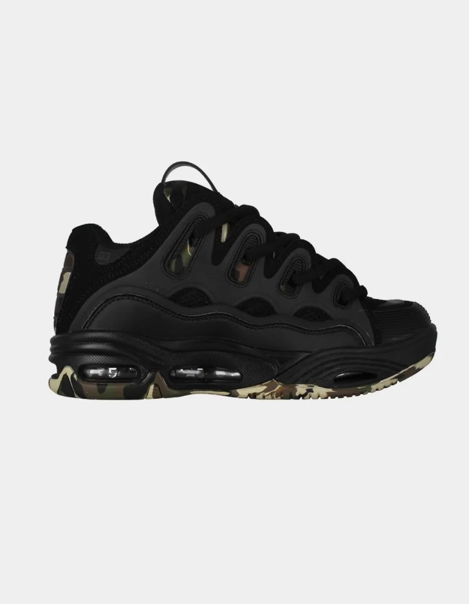 Zapatillas OSIRIS D3 2001 - Black/Camo - Imagen 2