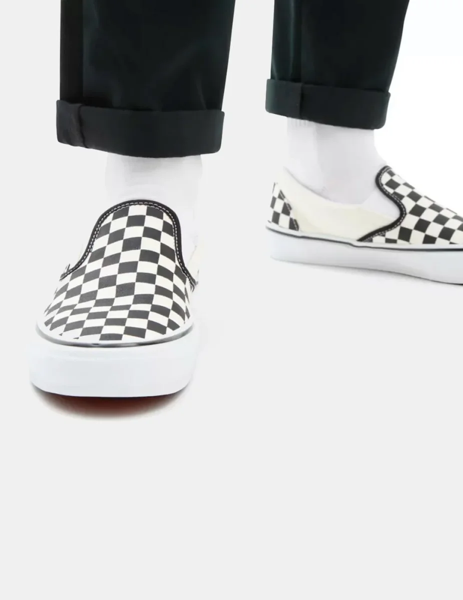 Zapatillas SKATE SLIP-ON - Checkboard Black - Imagen 3