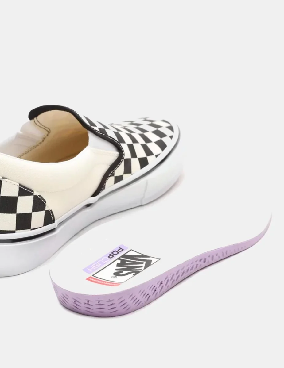 Zapatillas SKATE SLIP-ON - Checkboard Black - Imagen 5