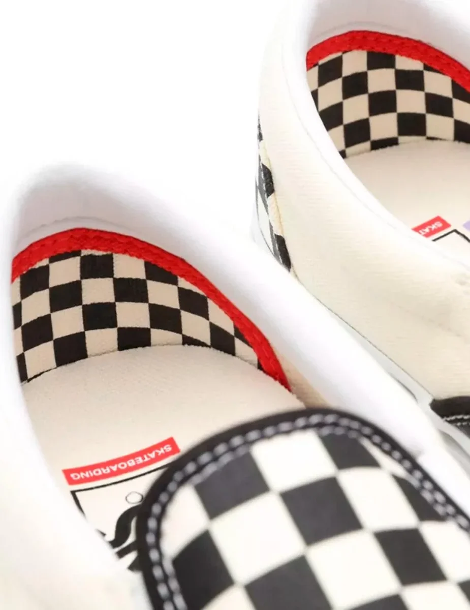 Zapatillas SKATE SLIP-ON - Checkboard Black - Imagen 6