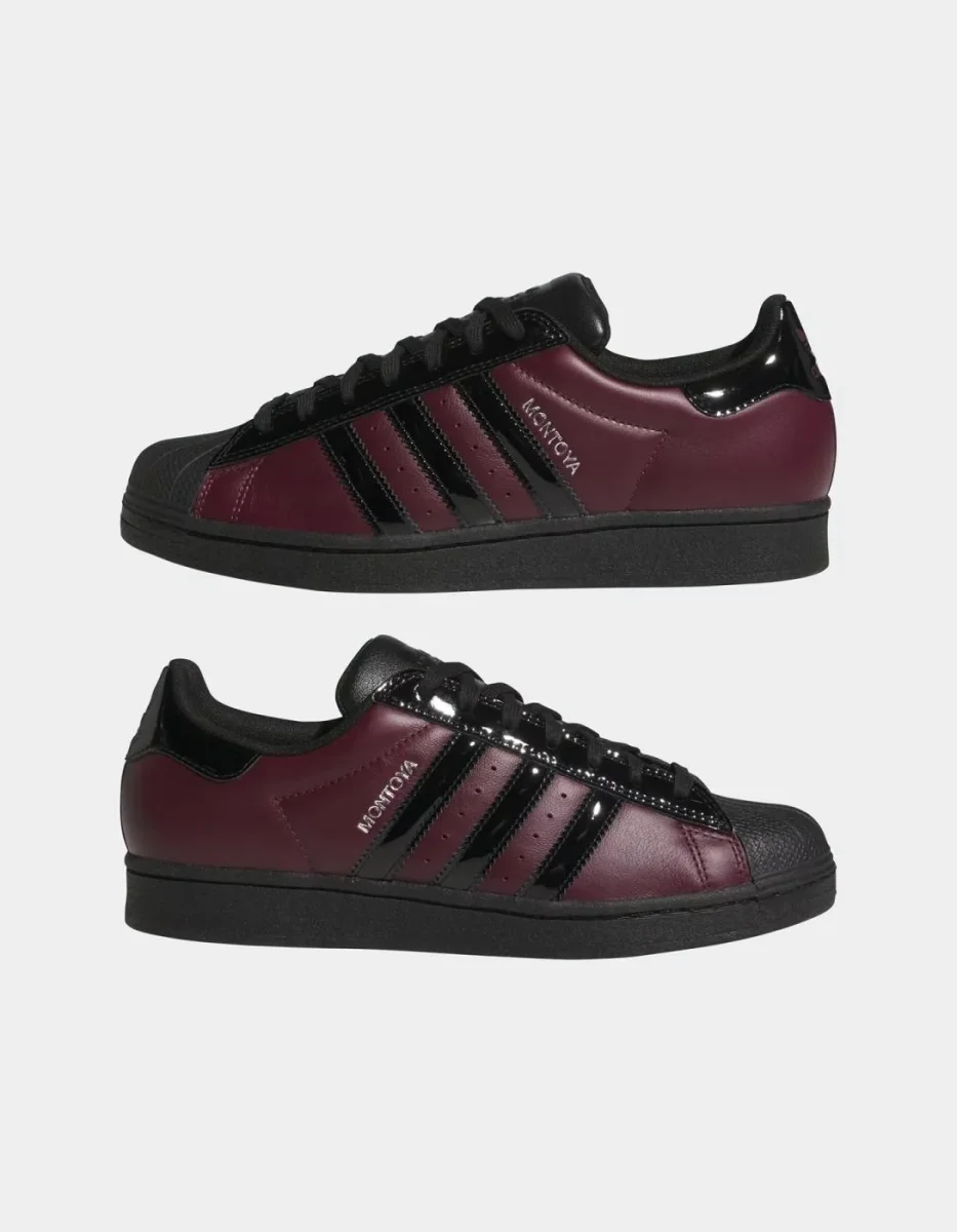 Zapatillas SUPERSTAR X MARCOS - Maroon/Black/Maroo - Imagen 3