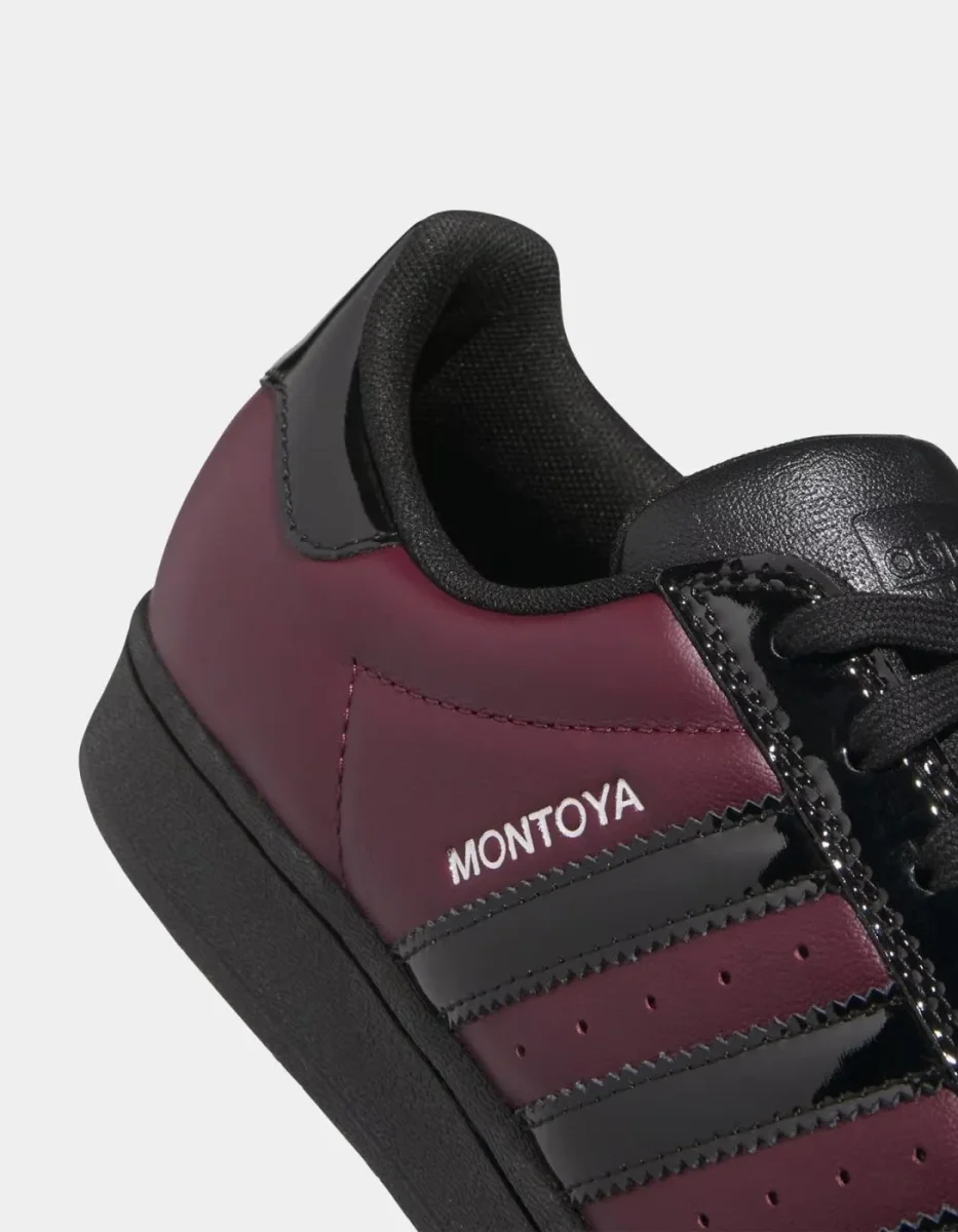 Zapatillas SUPERSTAR X MARCOS - Maroon/Black/Maroo - Imagen 5