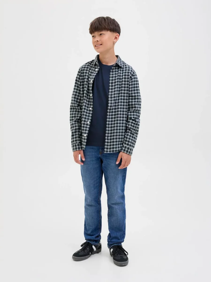 CAMISETA REGULAR ORGANIC JNR - Navy Blazer - Imagen 3