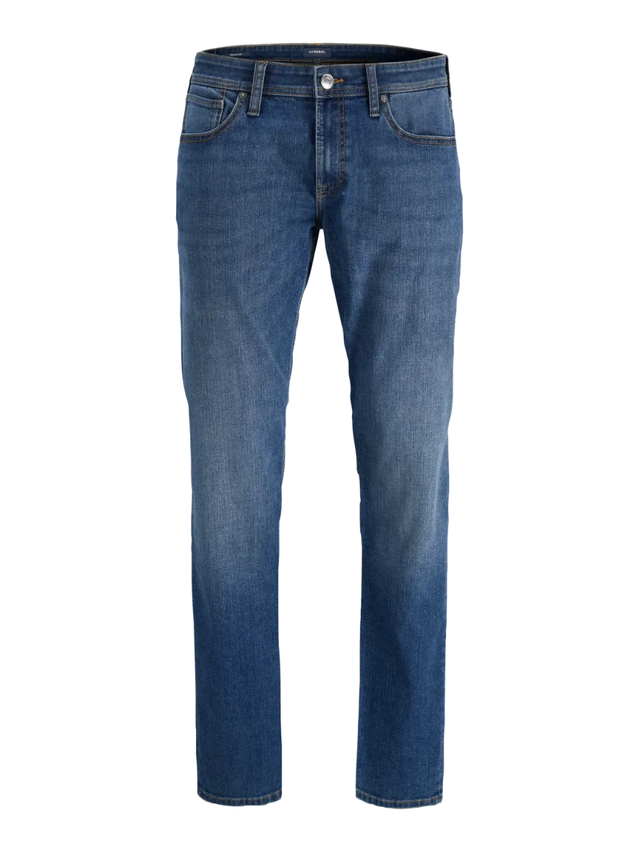 JEAN TAPERED TIRO MEDIO ADAM 223 - Blue Denim