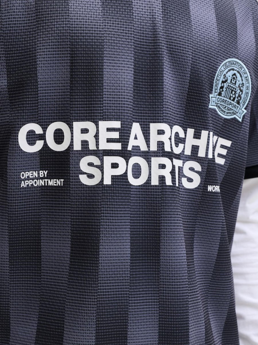 CAMISETA LOOSE POLO FÚTBOL - Black AOP:AOP - Imagen 7