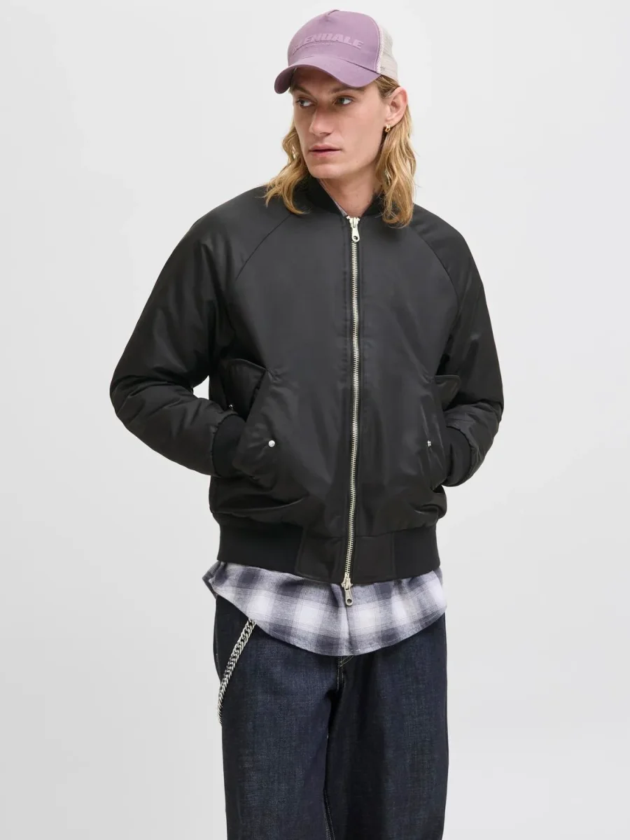 CAMPERA BOMBER MOTION - Black - Imagen 2
